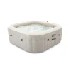 Piscine-Intex Piscina idromassaggio gonfiabile "chevron deluxe" marrone effetto rigato 6 persone 196x196x71 cm - cod. 28472np
