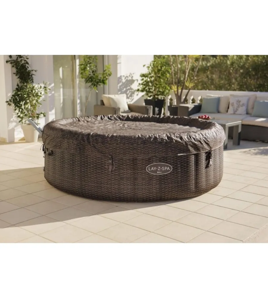 Bestway Piscine|Piscina idromassaggio gonfiabile "bali lay-z-spa airjet" per 5-7 persone