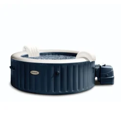 Intex Piscine|Piscina idromassaggio gonfiabile "purespa plus bubble massage set" navy 196x71cm - cod. 28430ex