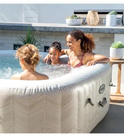 Intex Piscine|Piscina idromassaggio gonfiabile "chevon jet and bubble deluxe" cm 196x71 6 posti - cod. 28472ex