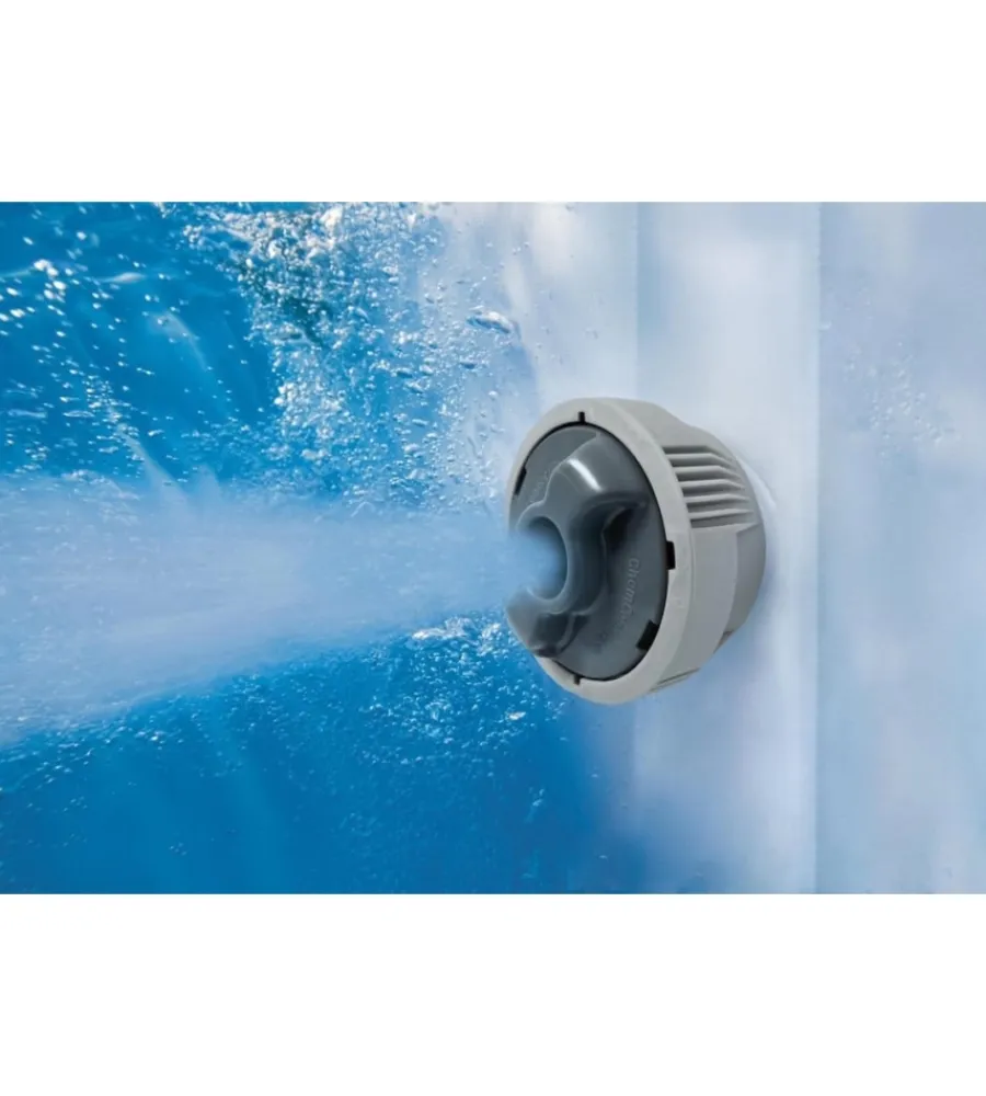Piscine-Bestway Piscina idromassaggio gonfiabile "lay-z-spa santorini hydrojet pro" per 5-7 persone