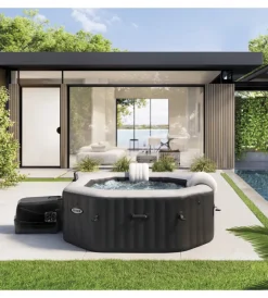 Piscine-Intex Piscina idromassaggio gonfiabile ottagonale