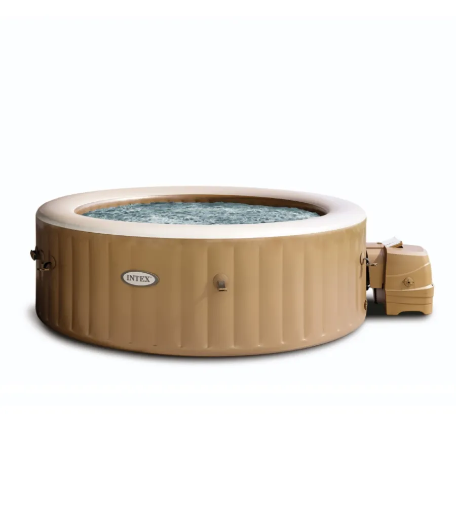 Intex Piscine|Piscina idromassaggio gonfiabile "pure spa bubble massage" 216x71cm 6 posti con pompa - cod. 28428ex