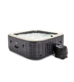 Piscine-Intex Piscina idromassaggio gonfiabile "bubble massage set greystone deluxe" 6 posti - cod. 28452ex