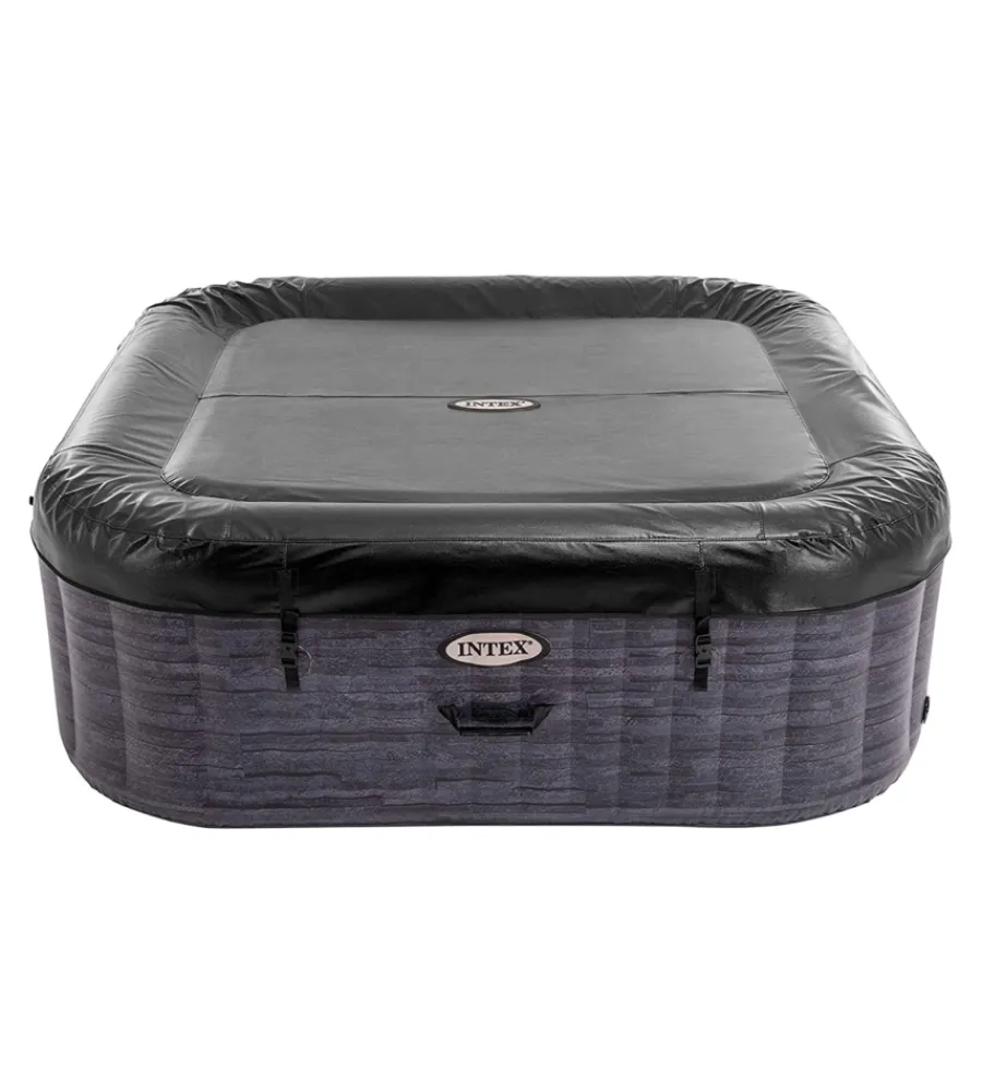 Piscine-Intex Piscina idromassaggio gonfiabile "bubble massage set greystone deluxe" 6 posti - cod. 28452ex
