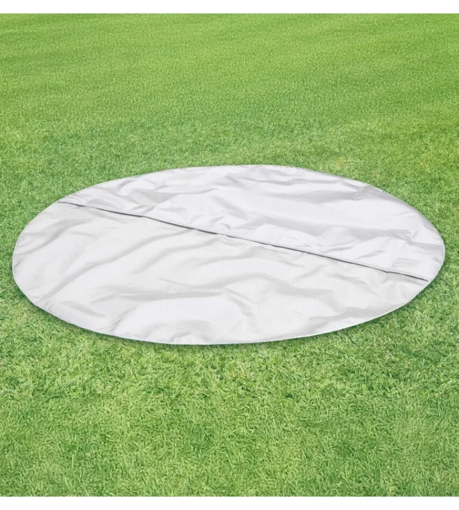 Sale Piscina idromassaggio gonfiabile "purespa bubble massage" marrone 8 persone 236x236x71 cm - cod. 28412np Piscine