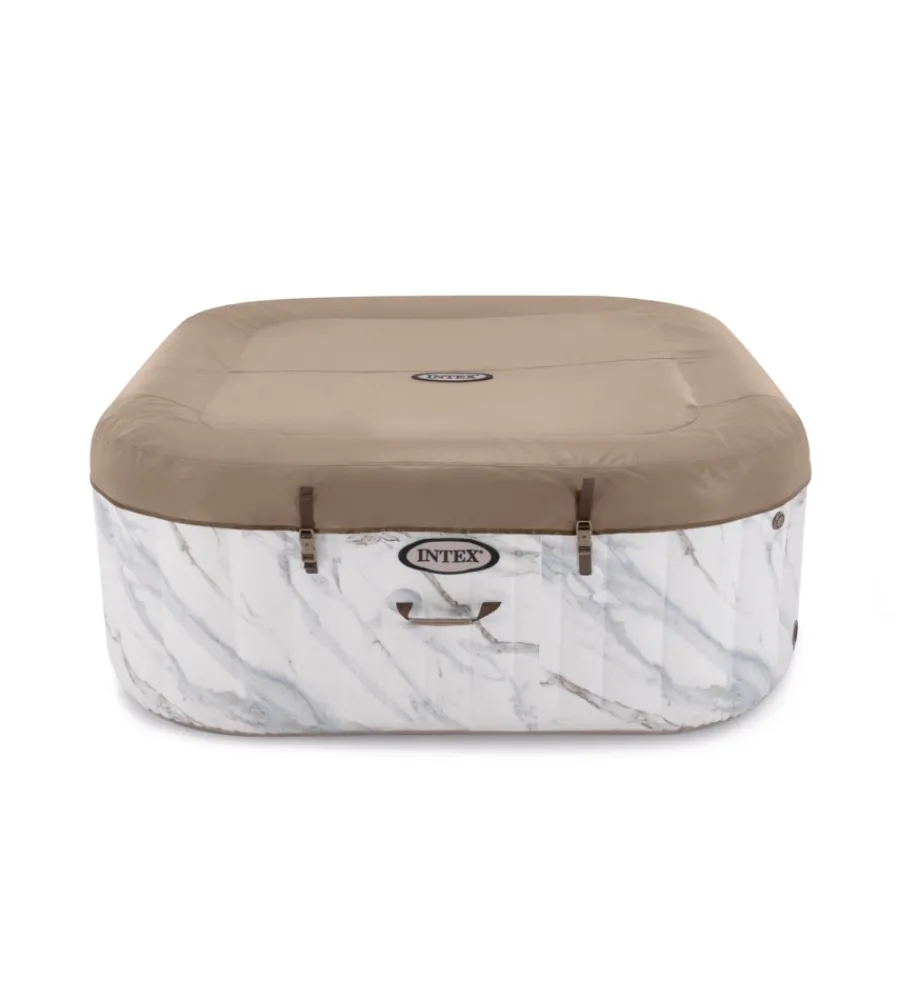 Intex Piscine|Piscina idromassaggio gonfiabile "calacatta jet and bubble deluxe" cm 175x71 4 posti - cod. 28464ex
