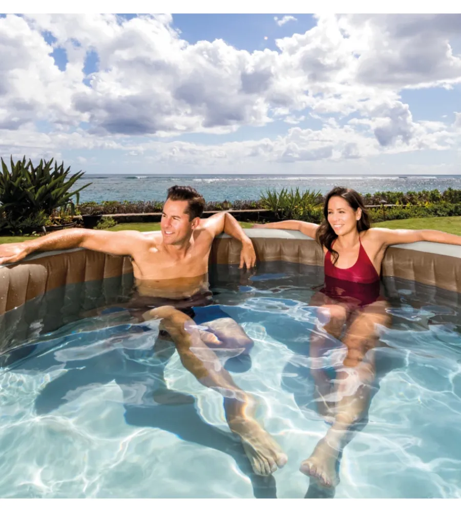 Intex Piscine|Piscina idromassaggio "simple spa plus bubble massage set" 236x71cm - cod. 28412ex