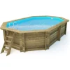 Piscine|Piscina ottagonale in legno di pino impregnato in autoclave, 486x336 cm