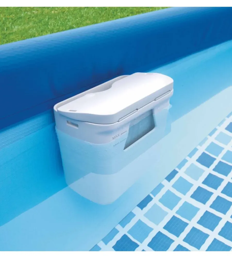 Clearance Piscina quadrata per cani blu 152x152x30 cm - cod. 48402np Piscine