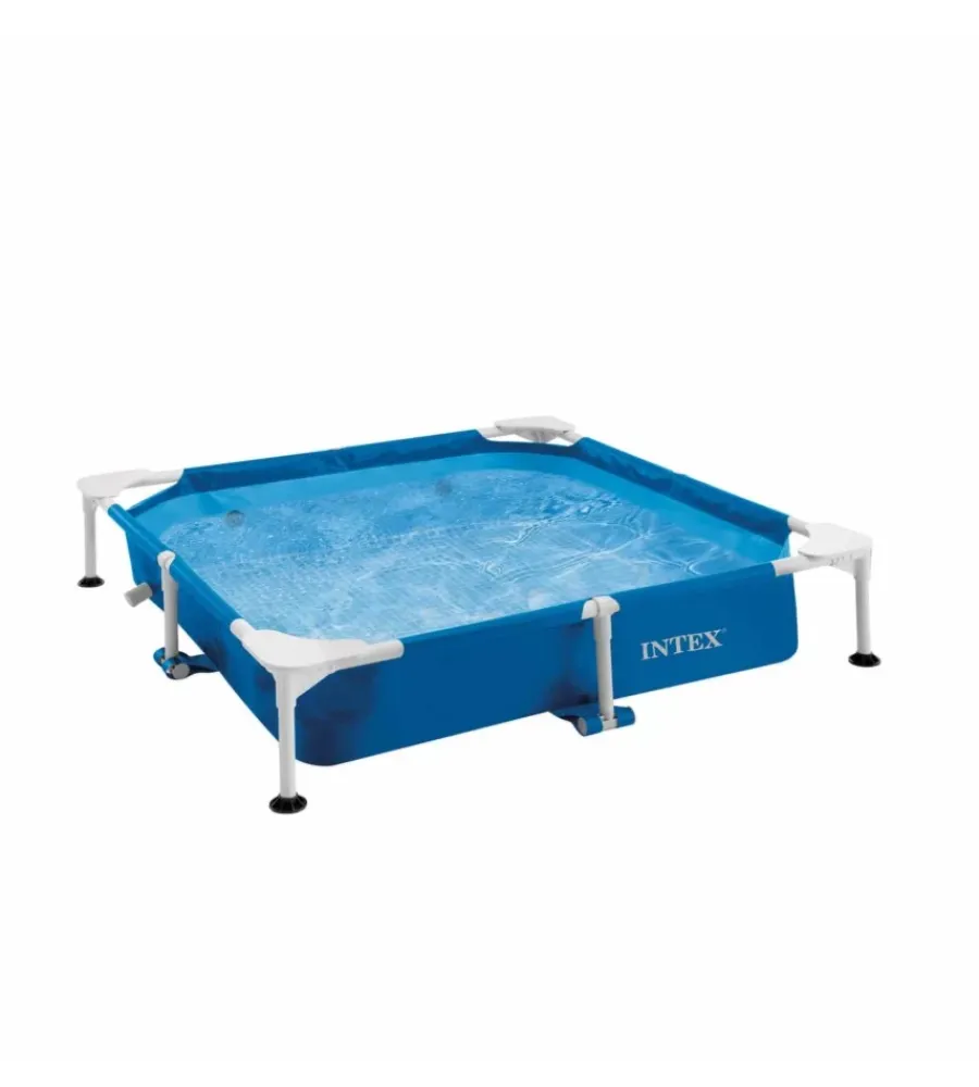 Clearance Piscina quadrata per cani blu 152x152x30 cm - cod. 48402np Piscine