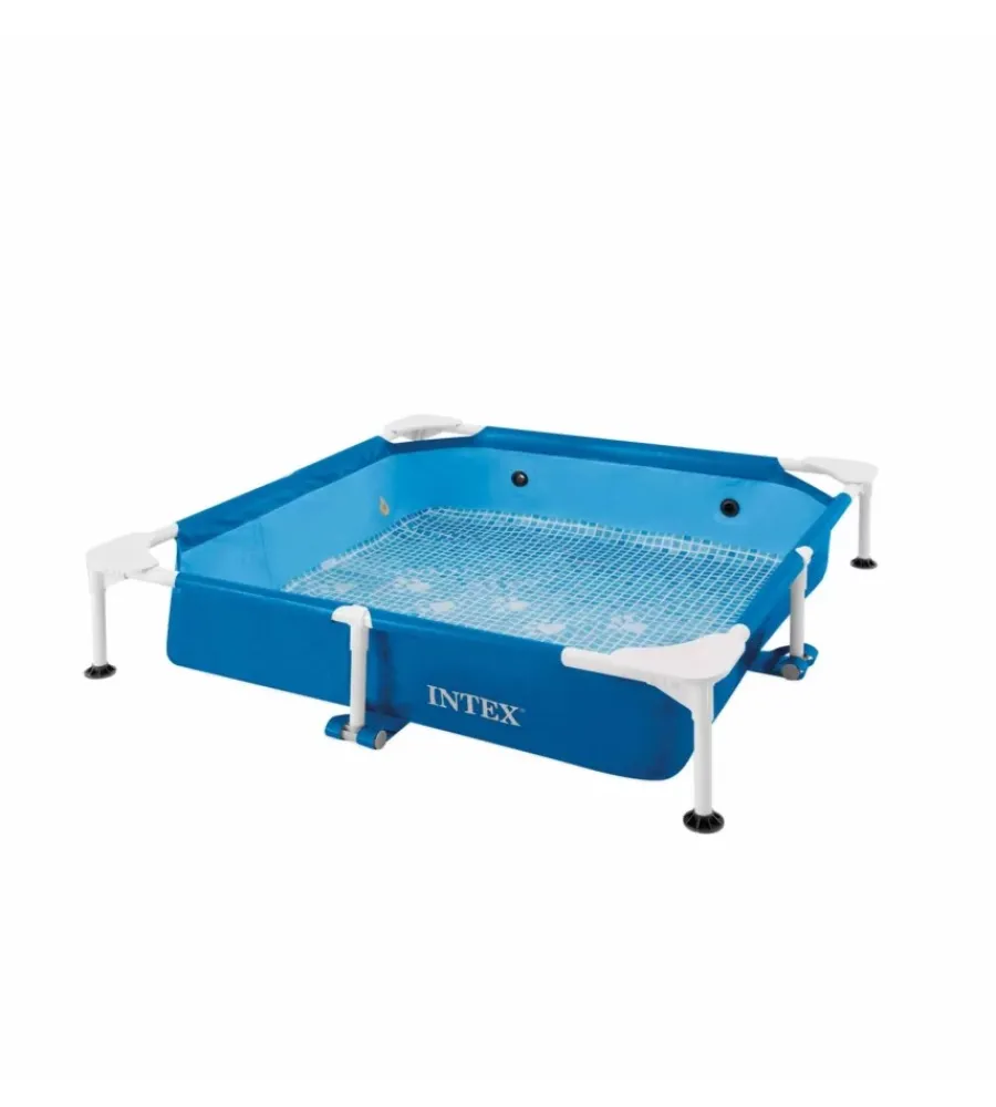 Clearance Piscina quadrata per cani blu 152x152x30 cm - cod. 48402np Piscine