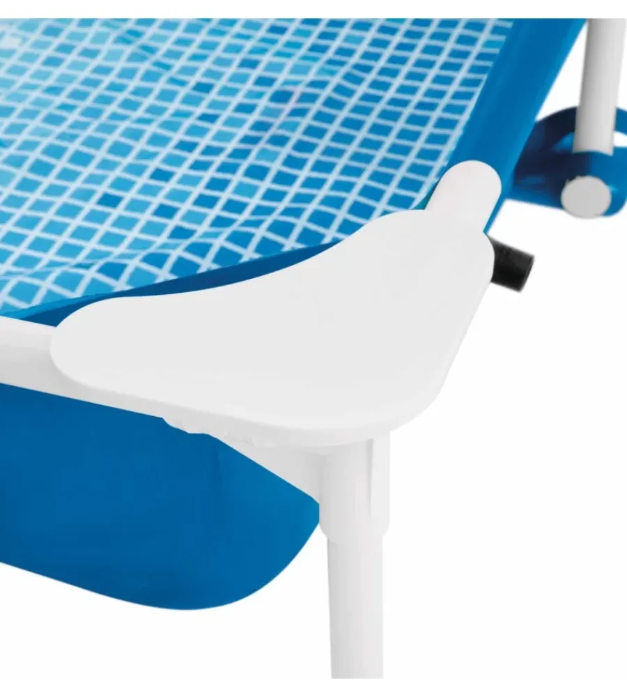 Clearance Piscina quadrata per cani blu 152x152x30 cm - cod. 48402np Piscine