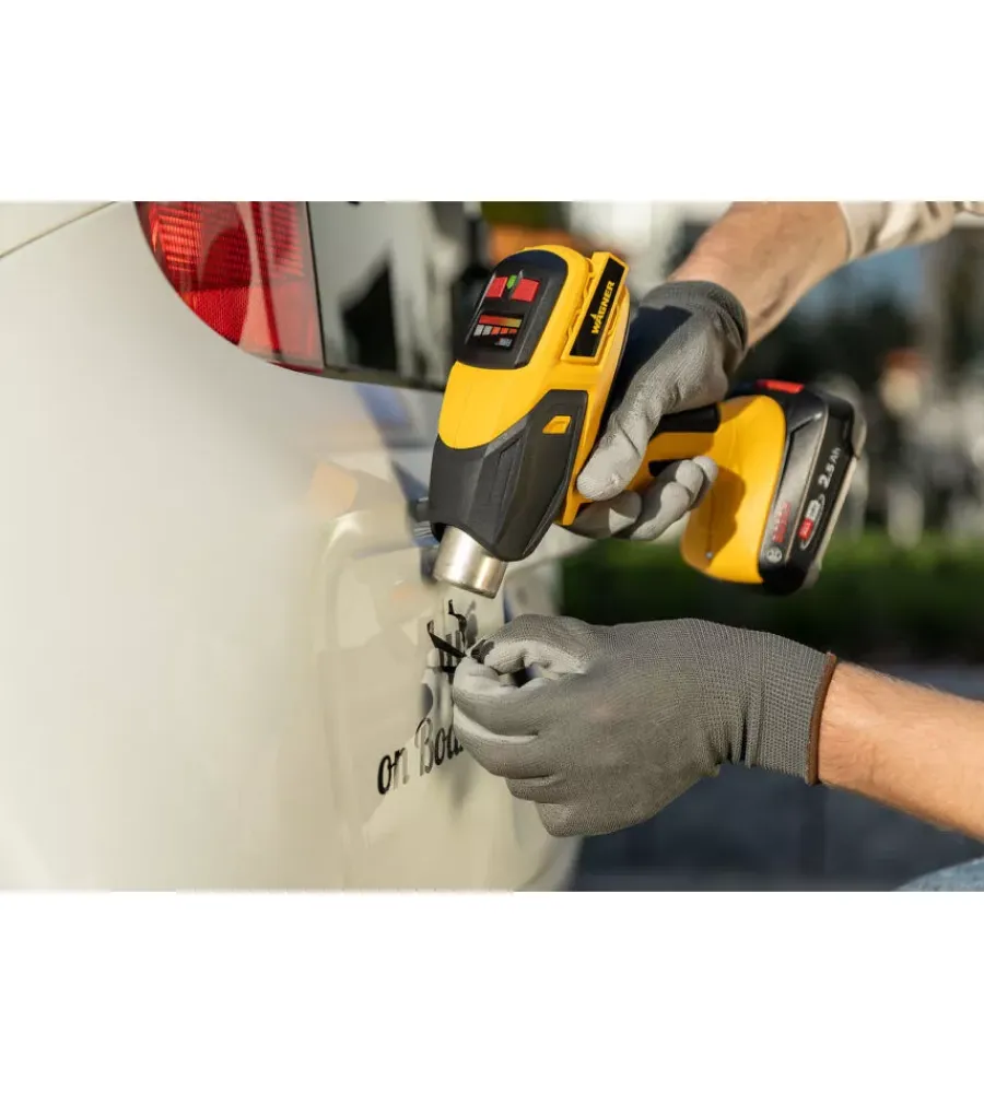 Pistola termica a batteria "furno 550" 18 v - solo corpo macchina Pistole Per Verniciatura