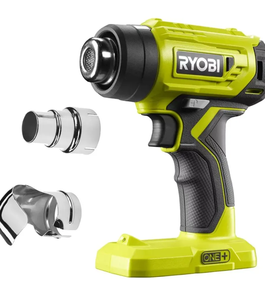 Ryobi Pistole Termiche|Pistola termica termosoffiatore a batteria "r18hg-0" 18v, solo corpo macchina