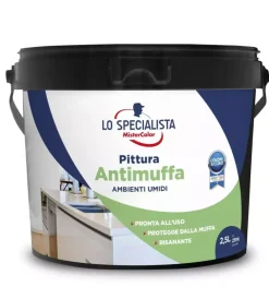 Pitture Murali- Pittura antimuffa 2,5 lt. bianco