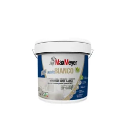 Pitture Murali-Max Meyer Pittura murale lavabile subito bianco a+ ad alta copertura, 10 litri -