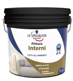 Clearance Pittura per interni lo specialista - bianco 4 lt. Pitture Murali