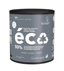 Outlet Pittura per restauro legno mobili "eco mobili" grigio tempesta 500 ml Restauro Legno E Mobili