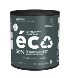Outlet Pittura per restauro legno mobili "eco mobili" colore verde cipro 500 ml Restauro Legno E Mobili