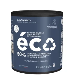 Initiatives Decoration Restauro Legno E Mobili|Pittura per restauro legno mobili "eco mobili" blu atlantico 500 ml