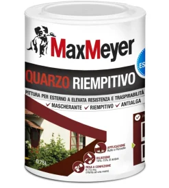 Pitture Murali-MaxMeyer Pittura quarzo riempitivo antialga   bianco lt 0,75