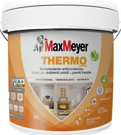 Pitture Murali-Max Meyer Pittura termoisolante "thermo active a+" bianco 10 lt