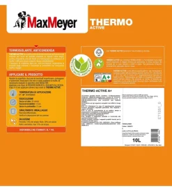 Pitture Murali-Max Meyer Pittura termoisolante "thermo active a+" bianco 10 lt