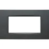 Sale Placca classic 4m antracite matt. - vimar Serie Civili