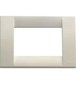 Hot Placca classica 3m bianco idea - vimar. Serie Civili