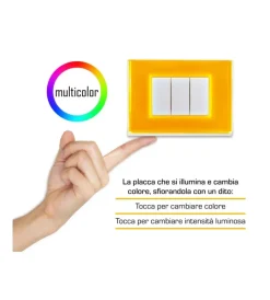 Serie Civili- Placca luminosa beghelli 