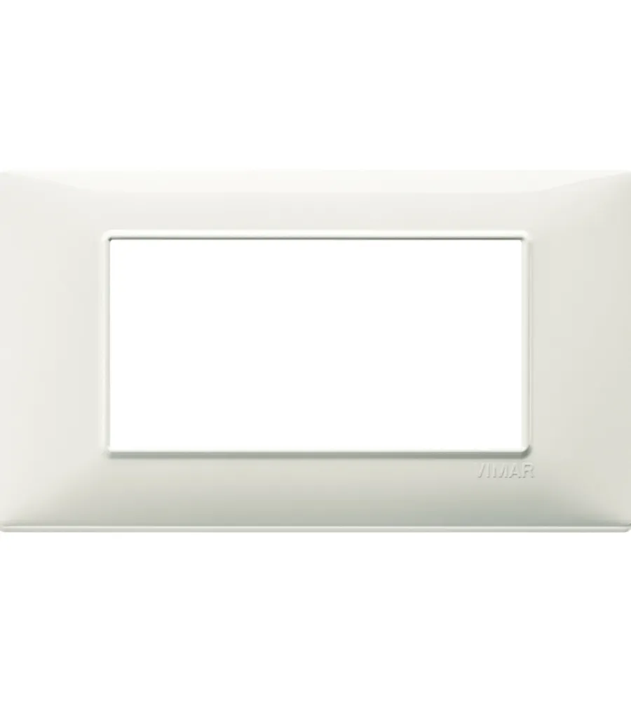 Serie Civili- Placca 4m avorio plana - vimar