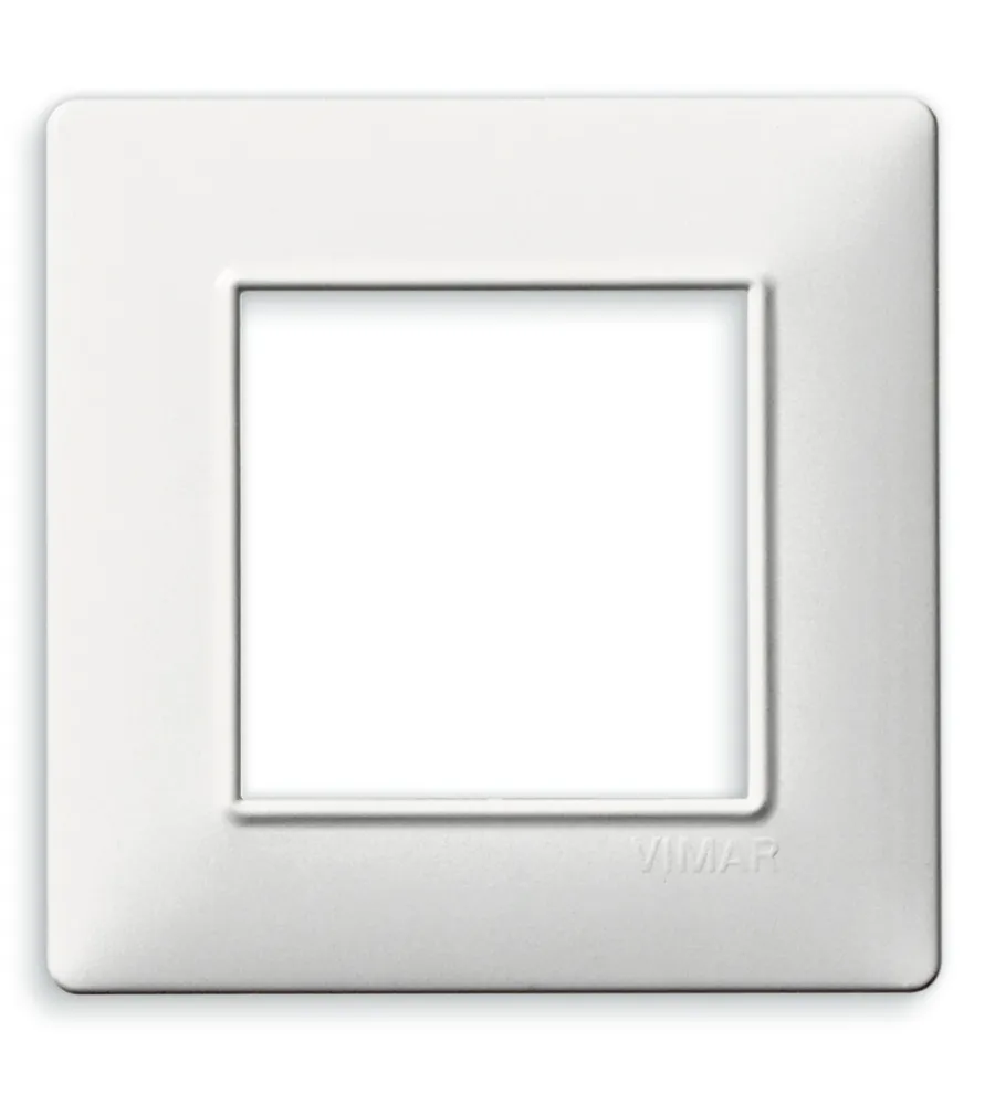 Serie Civili- Placca 2m bianco plana - vimar.