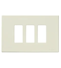 Outlet Placca 3m resina scatto avorio 8000 - vimar. Serie Civili