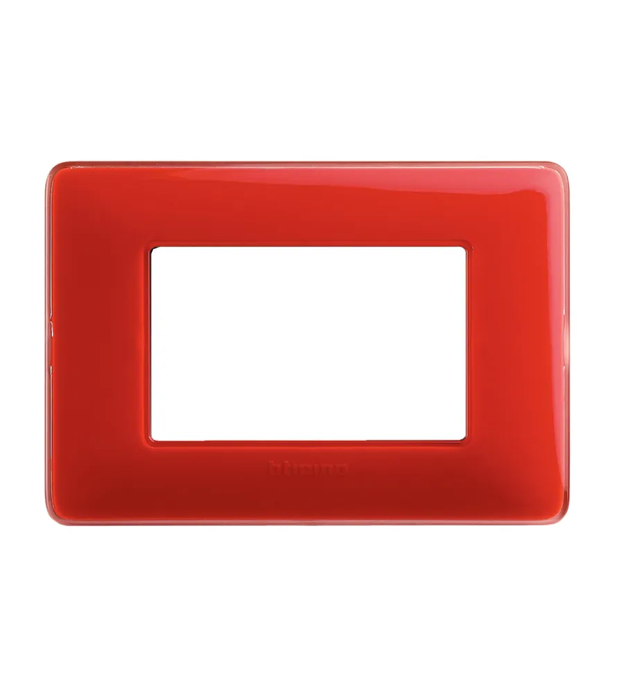 Serie Civili|Placca 3p colors corallo matix am4803crd - bticino.