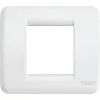 Serie Civili- Placca rondò 1-2m bianco brillante - vimar