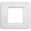 Serie Civili- Placca rondò 1-2m bianco idea - vimar
