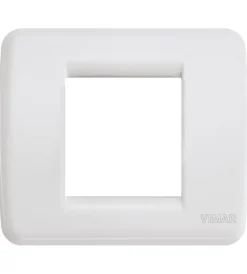 Serie Civili- Placca rondò 1-2m bianco idea - vimar