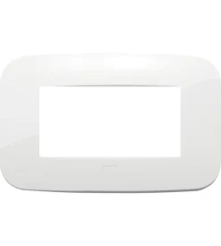 Serie Civili- Placca round 4m bianco arké - vimar