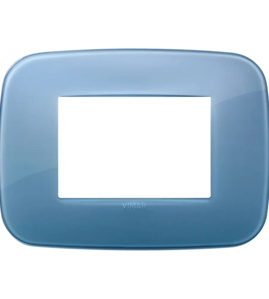 Serie Civili- Placca round 3m reflex oltremare arké - vimar