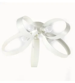 New Plafoniera 5 luci "fiocco" bianco e14 Illuminazione Per Interno