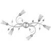 Illuminazione Per Interno-Onli Plafoniera 6 luci "liliana" cromo e14