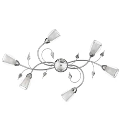 Illuminazione Per Interno-Onli Plafoniera 6 luci "liliana" cromo e14