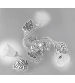 Illuminazione Per Interno-Onli Plafoniera 3 luci "marilena" argento e14