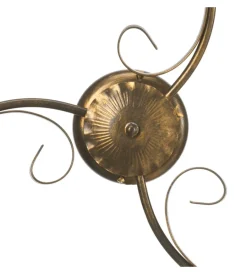 Onli Illuminazione Per Interno|Plafoniera 3 luci "odino" bronzo e14