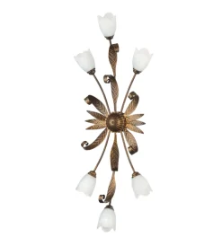 Onli Illuminazione Per Interno|Plafoniera 6 luci "sonia" bronzo e14