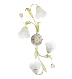 Clearance Plafoniera 4 luci "wilma" bianco e14 Illuminazione Per Interno