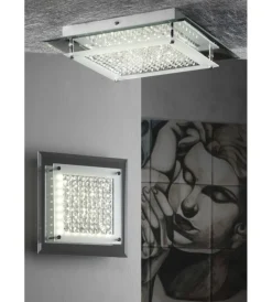 Onli Illuminazione Per Interno|Plafoniera a led "antilia" 34x34 cm, 18 w