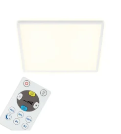 Illuminazione Per Interno|Plafoniera a led slim- led cct bianco - 42x42 cm