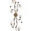 Onli Illuminazione Per Interno|Plafoniera "arianna" 6 luci color bronzo, e14